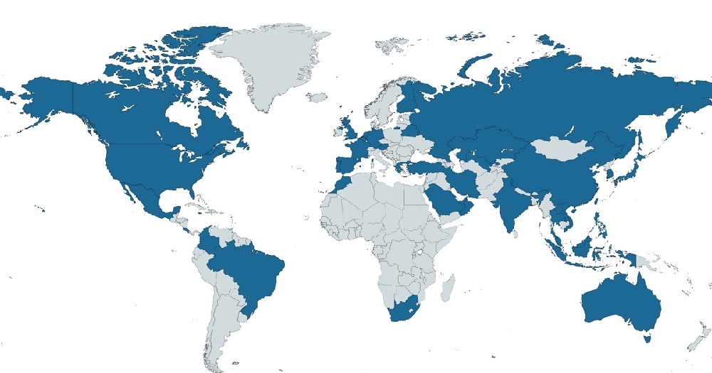Studica Robotics is used in over 40 countries around the world.